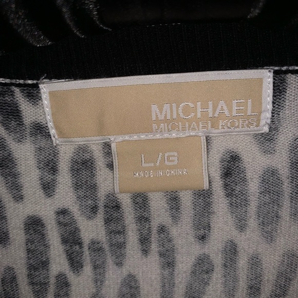 Micheal Kors Sweater Cardigan, NWT size L - Picture 2 of 5
